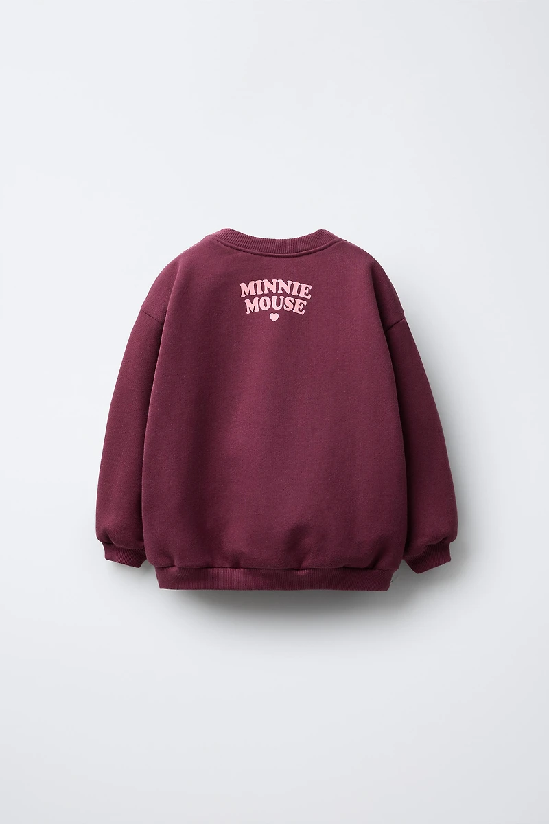MINNIE MOUSE AND FRIENDS © DISNEY PATCH SWEATSHIRT