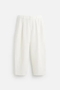 PLEATED RELAXED FIT PANTS