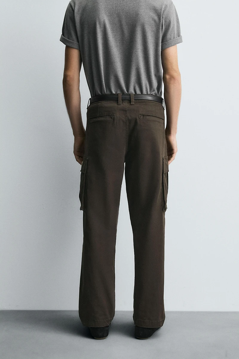 RELAXED FIT CARGO PANTS