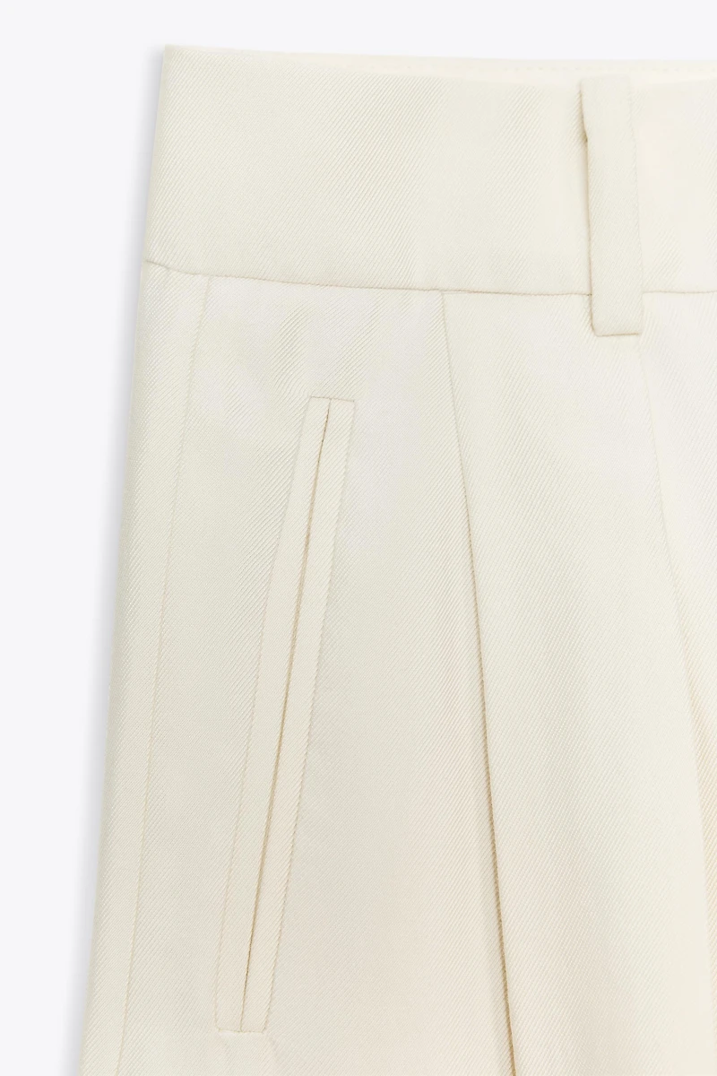 ZW COLLECTION FLOWY PLEATED PANTS