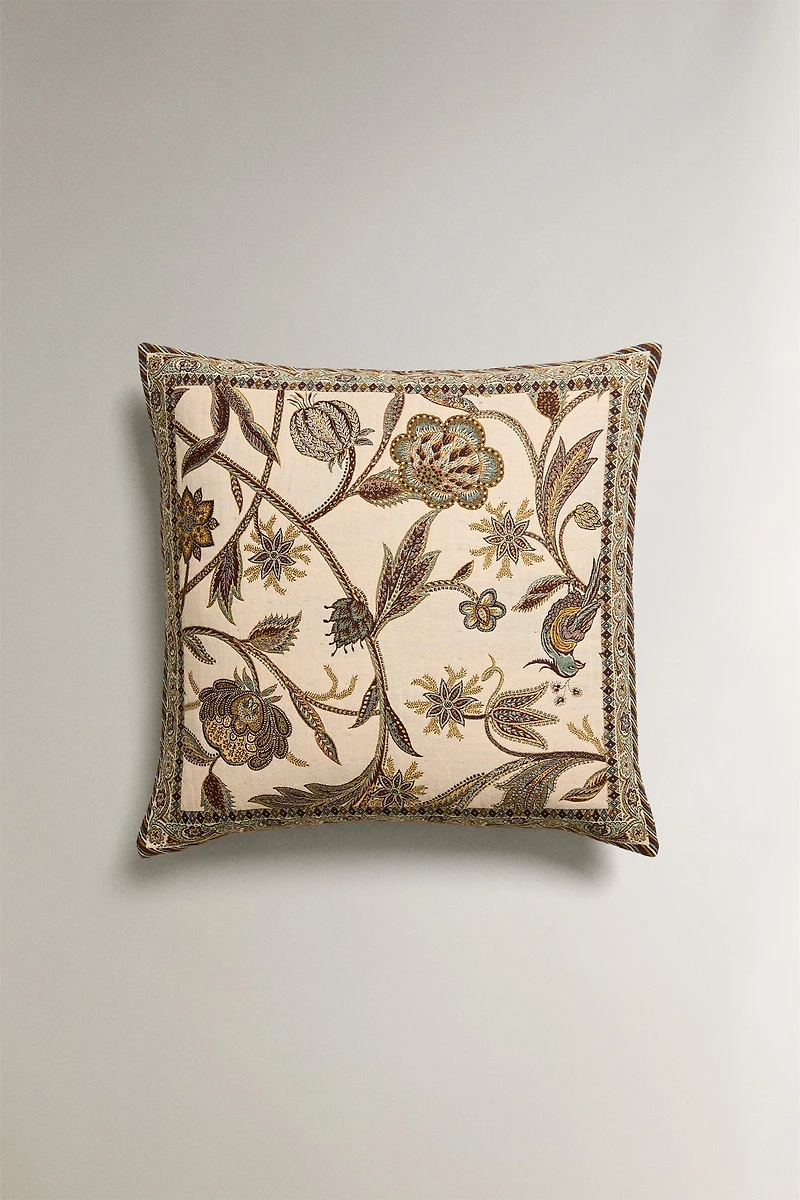 HOUSSE DE COUSSIN JACQUARD