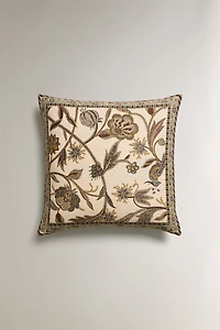 HOUSSE DE COUSSIN JACQUARD
