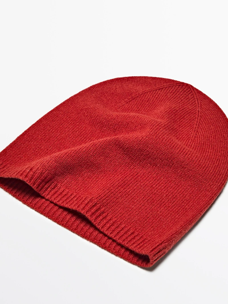 Fine knit beanie
