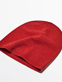 Fine knit beanie