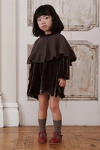 2-5 YEARS / SILK VELVET DRESS LIMITED EDITION
