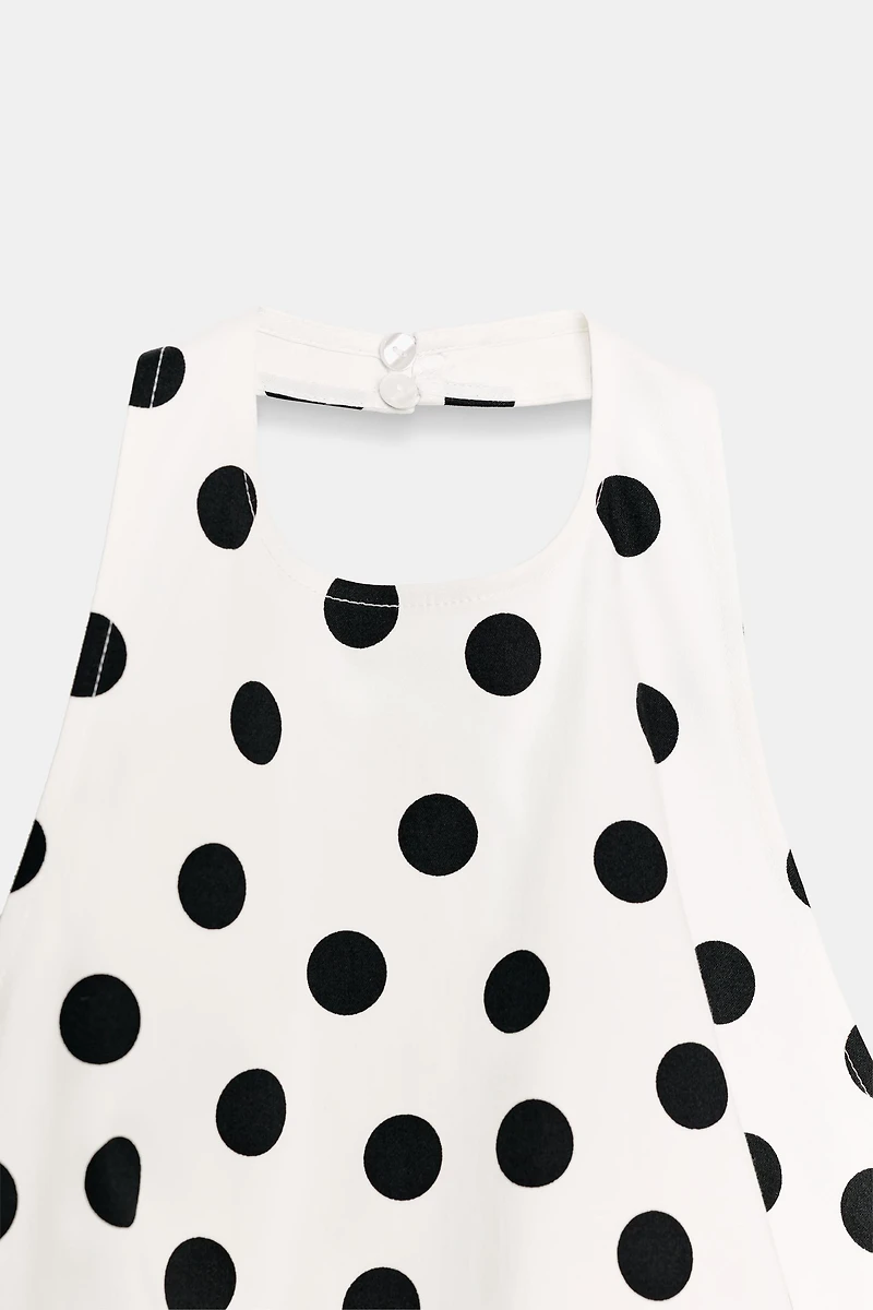 POLKA DOT BALLOON TOP