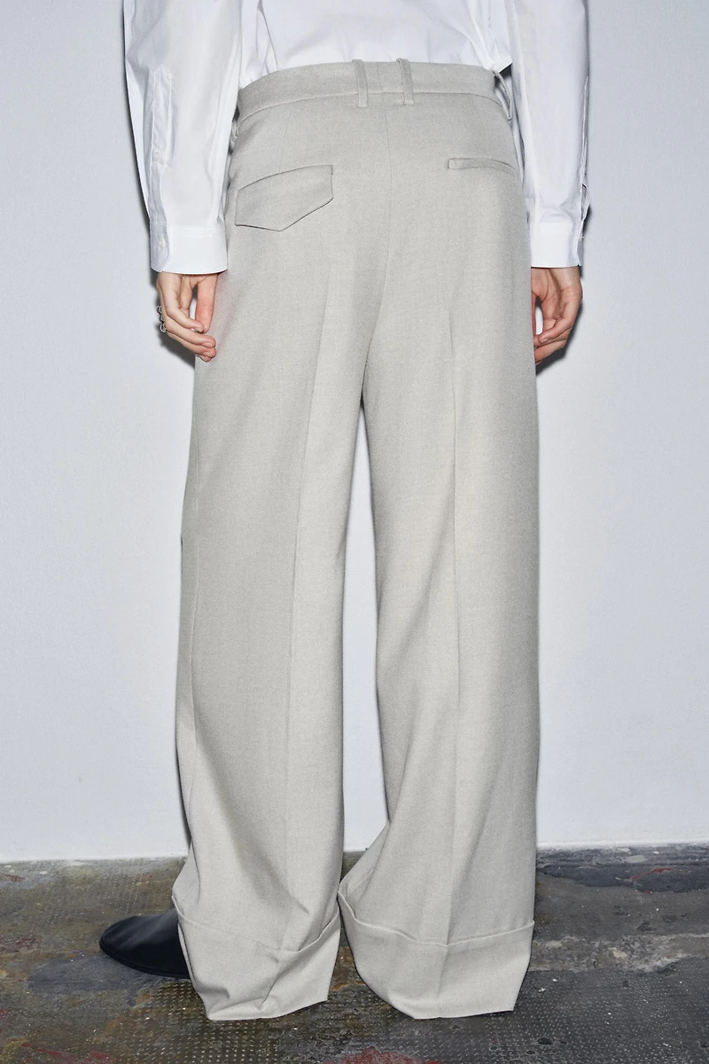 ZW COLLECTION PLEATED PANTS