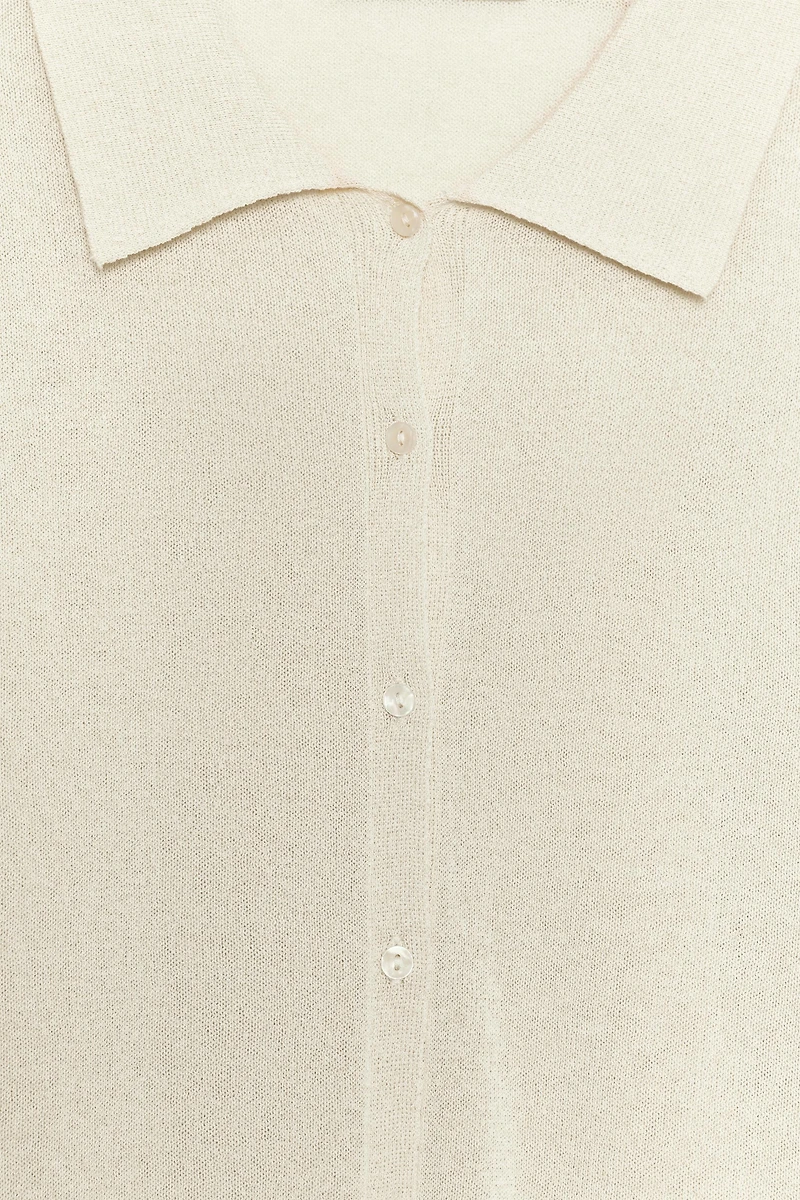 GILET EN MAILLE AVEC TOP INTÉRIEUR