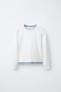 T-SHIRT DOUBLE AVEC MODAL