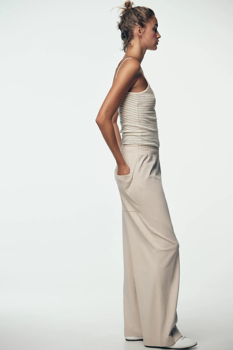 PANTALON DROIT RUSTIQUE