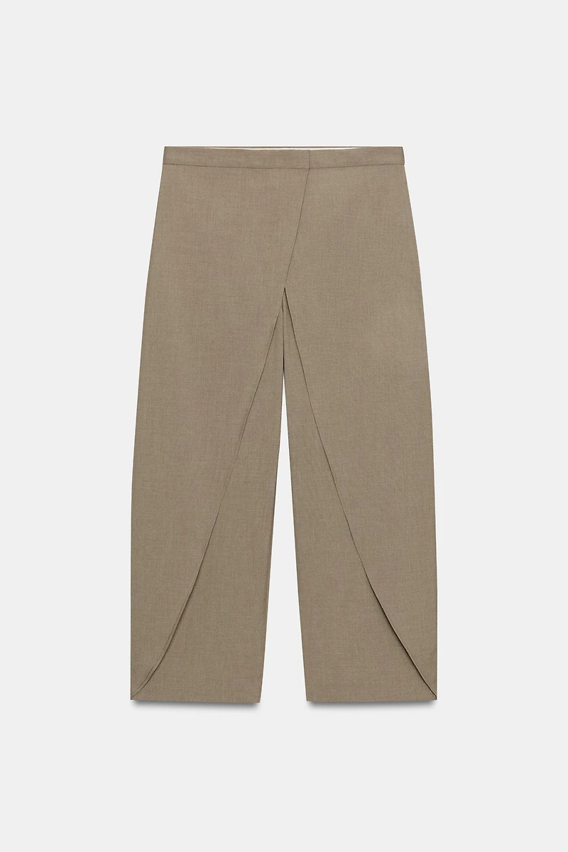 ZW COLLECTION FRONT WRAP PANTS