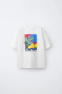 T-SHIRT À IMPRIMÉ GRAPHIQUE