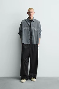STRIPED JACQUARD JOGGER PANTS