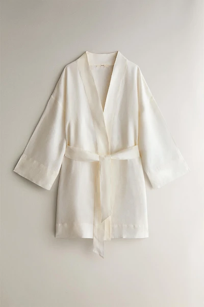 LINEN ROBE