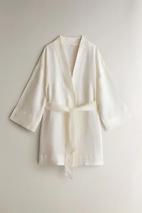LINEN ROBE