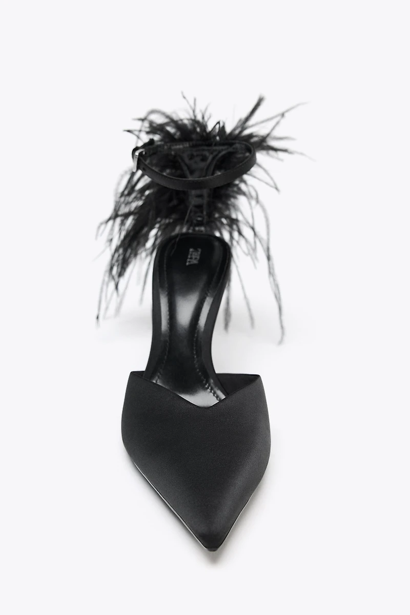 FEATHER FANTASY HEELS