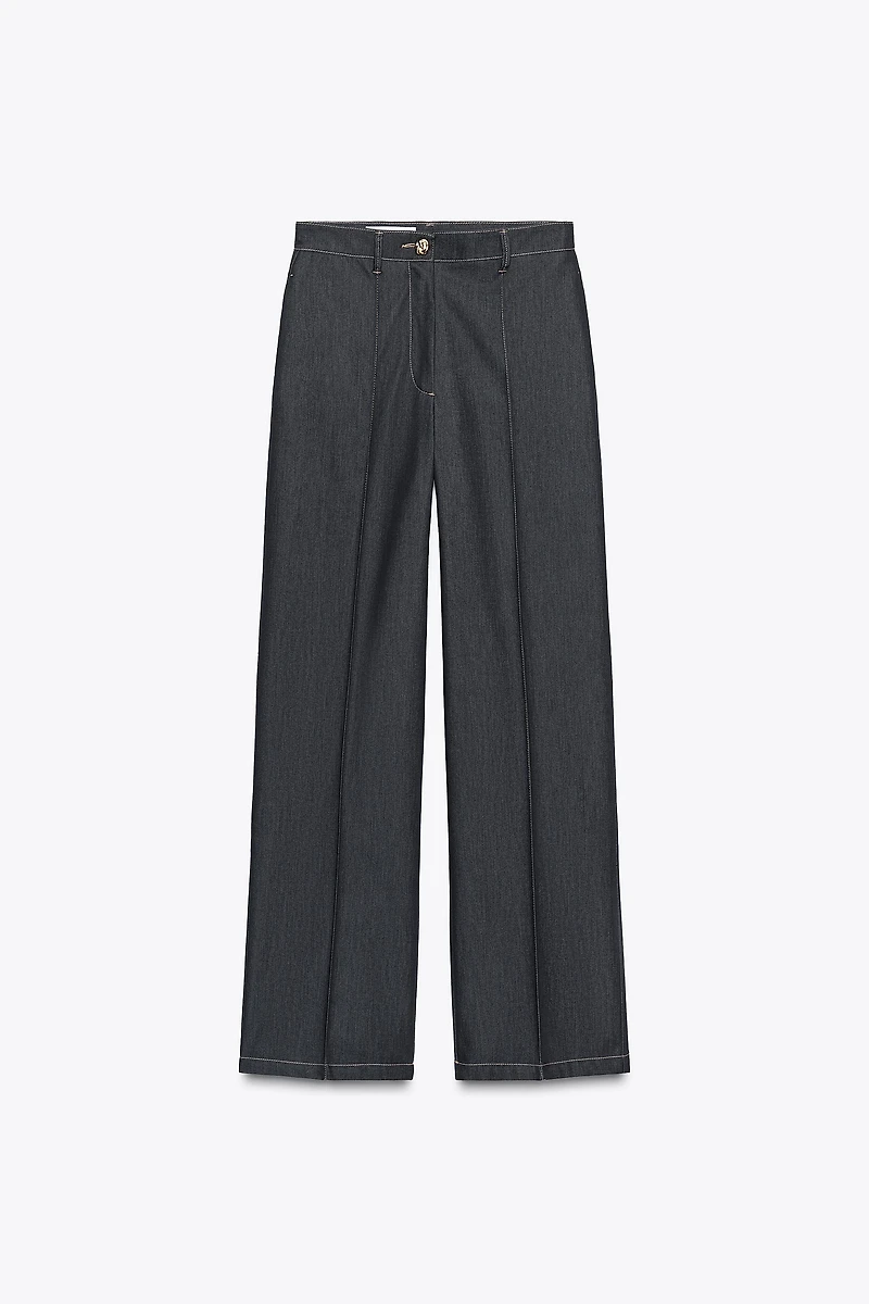 PANTALON DROIT NERVURÉ