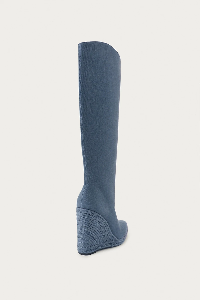 MARISA BERENSON X ZARA WEDGE BOOTS