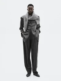 100% silk fitted flowing shirt - LIMITED