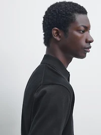 100% cotton knit polo shirt