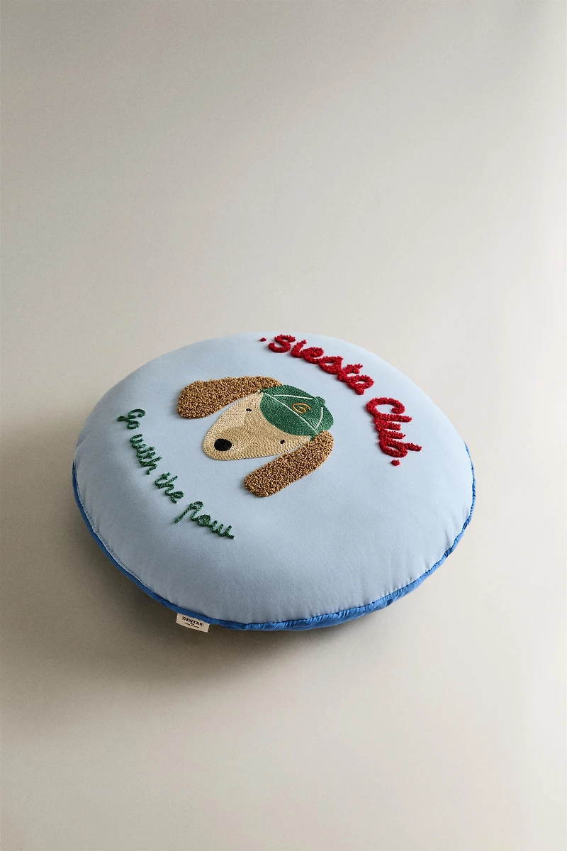 KIDS' DOG CUSHION