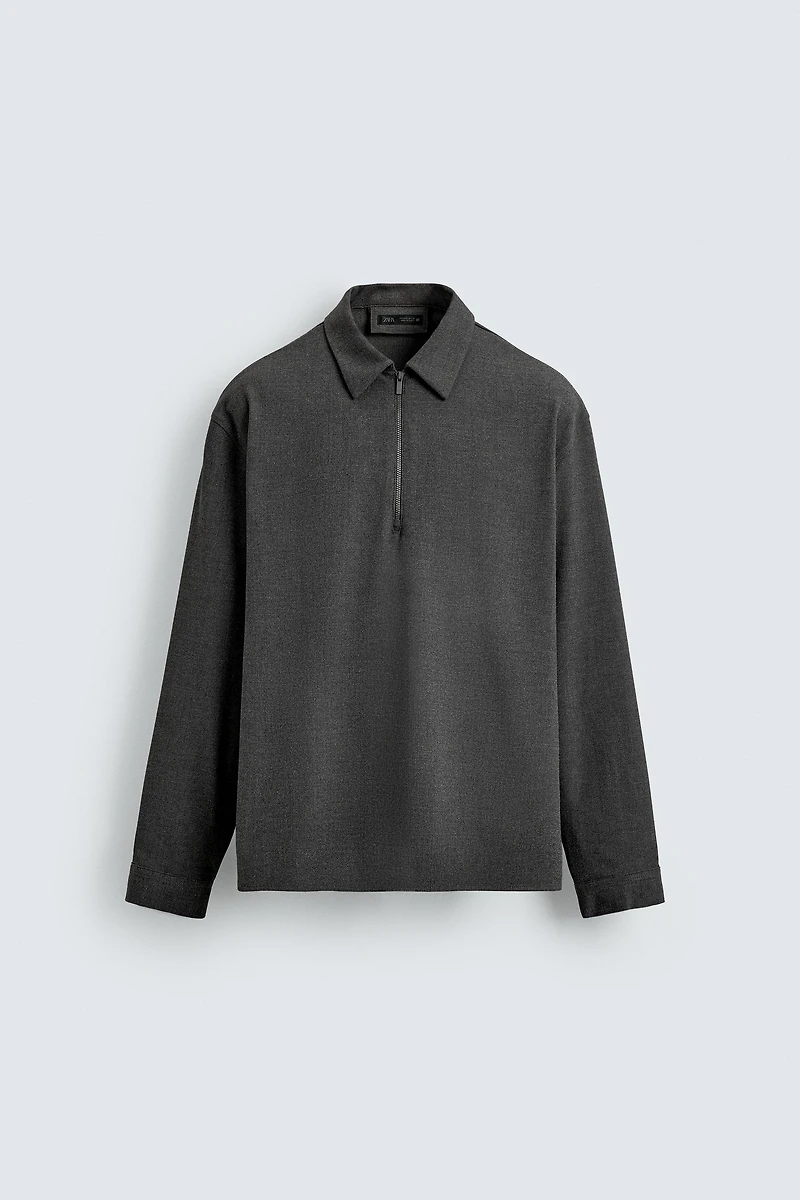 CHEMISE POLO AVEC VISCOSE