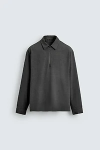 CHEMISE POLO AVEC VISCOSE