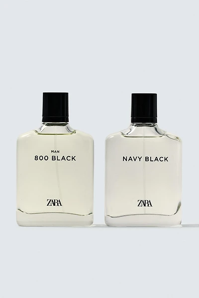 NAVY BLACK + ZARA MAN 800 BLACK EDT 2X100 ML (3.4 FL. OZ)