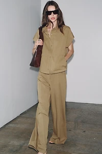 ZW COLLECTION WIDE LEG PANTS