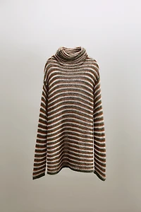 STRIPED KNIT JUMPER