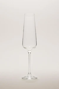 VERRE FLÛTE LISSE BOHEMIA CRYSTAL