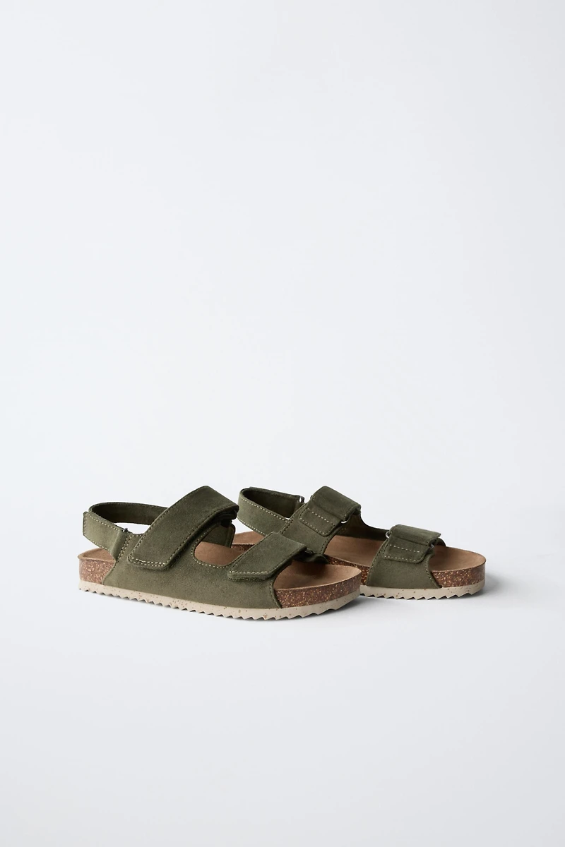 BUCKLED SANDALS
