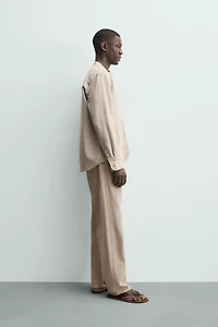 CHEMISE RELAXED FIT LIN - COTON
