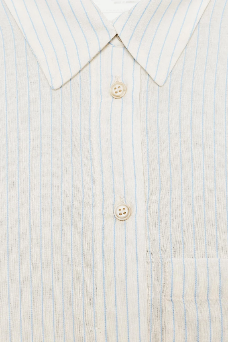 CHEMISE FROISSÉE RAYURES ZW COLLECTION