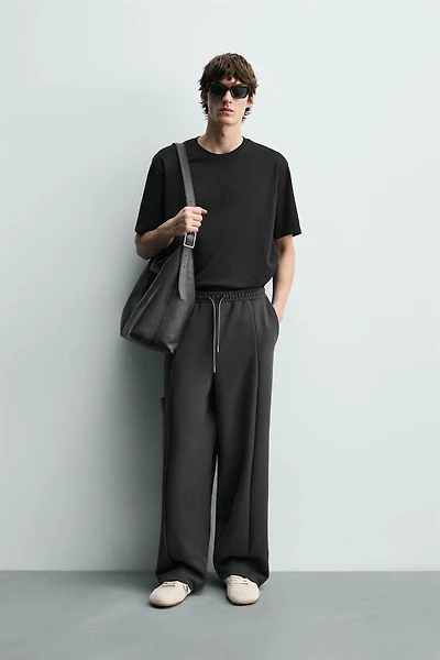 INTERLOCK CARGO JOGGER PANTS