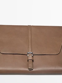 Nappa leather iPad case