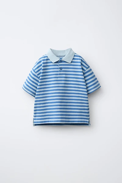 POLO À RAYURES