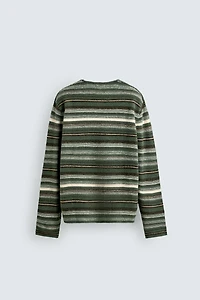 STRIPED JACQUARD JUMPER