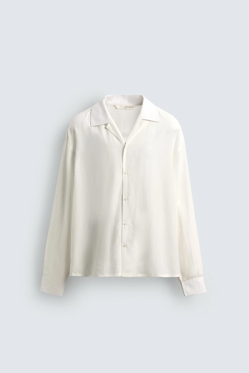 CHEMISE FLUIDE COUPE DÉCONTRACTÉE