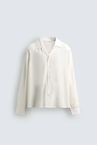 CHEMISE FLUIDE COUPE DÉCONTRACTÉE