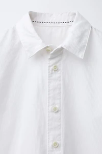 DETACHABLE BOW TIE SHIRT