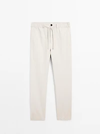 Cotton blend joggers