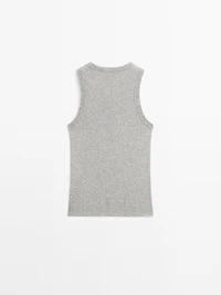 100% cotton halter top