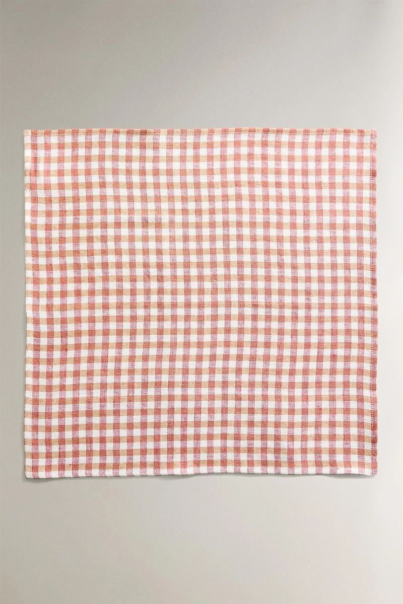 SET OF MATCHING GINGHAM NAPKINS (SET OF 2)