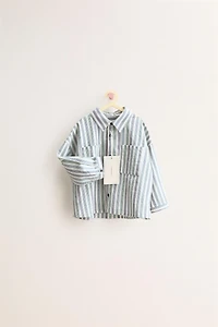 ZARA TIMELESS - CHEMISE À RAYURES AVEC POCHE