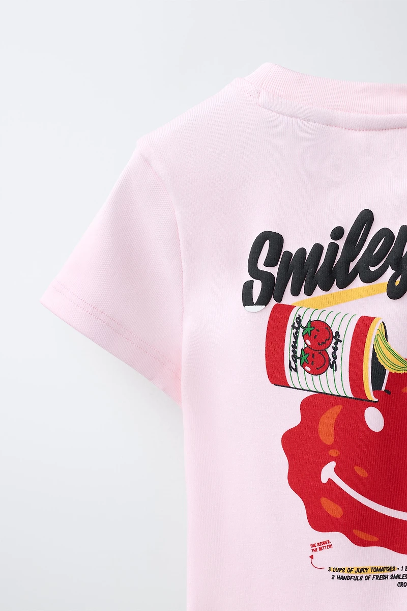 SMILEYWORLD ® TOMATO PRINT T-SHIRT