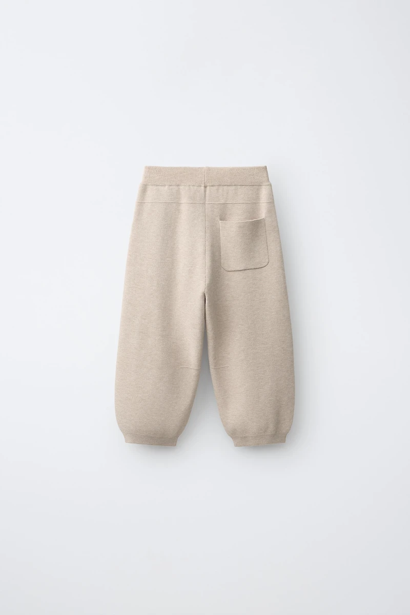 BALLOON KNIT PANTS