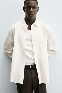 CHEMISE STRUCTURE QUADRILLÉ