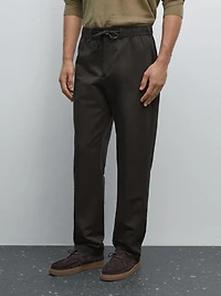 Pantalon de jogging en coton mélang