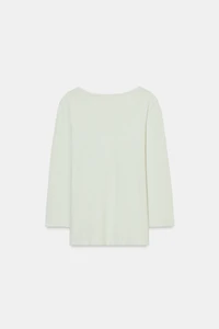 WASHED EFFECT LINEN T-SHIRT